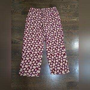 Old Navy Gingerbread  Print Pagama Pants Sz.L